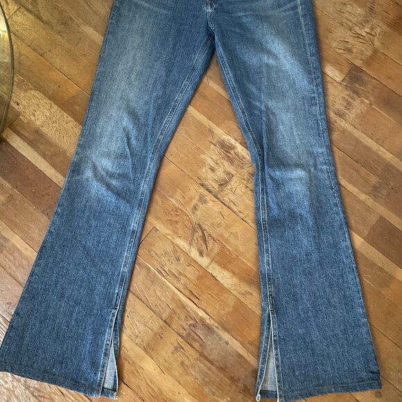 Citizens of Humanity Georgia High Rise Bootcut Slit / Split Hem Size 26 - Picture 6 of 8